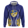 Otago 2026 Rugby Custom Zip Hoodie NZ Maori Silver Fern