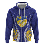 Otago 2026 Rugby Custom Zip Hoodie NZ Maori Silver Fern