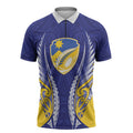 Otago 2026 Rugby Custom Zipper Polo Shirt NZ Maori Silver Fern