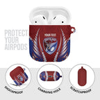Southland 2026 Rugby Custom AirPods Case NZ Maori Silver Fern