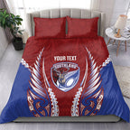 Southland 2026 Rugby Custom Bedding Set NZ Maori Silver Fern