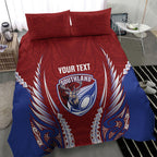 Southland 2026 Rugby Custom Bedding Set NZ Maori Silver Fern