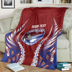 Southland 2026 Rugby Custom Blanket NZ Maori Silver Fern