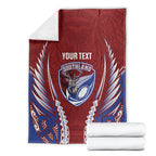 Southland 2026 Rugby Custom Blanket NZ Maori Silver Fern