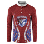Southland 2026 Rugby Custom Button Sweatshirt NZ Maori Silver Fern
