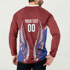 Southland 2026 Rugby Custom Button Sweatshirt NZ Maori Silver Fern