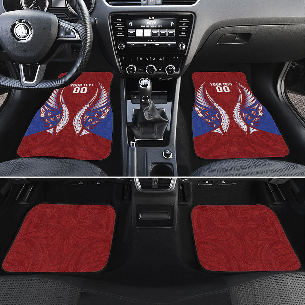 Southland 2026 Rugby Custom Car Mats NZ Maori Silver Fern