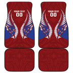 Southland 2026 Rugby Custom Car Mats NZ Maori Silver Fern
