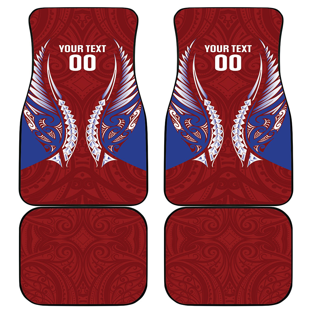Southland 2026 Rugby Custom Car Mats NZ Maori Silver Fern