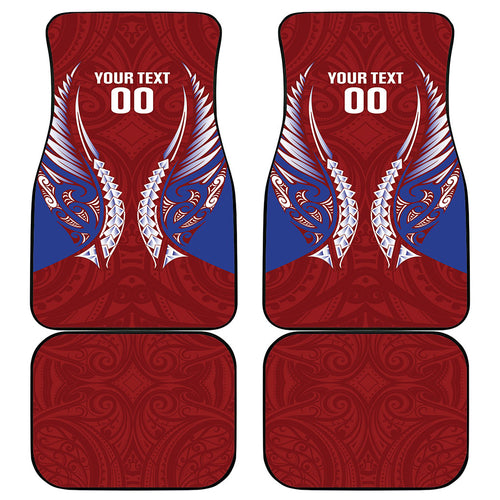 Southland 2026 Rugby Custom Car Mats NZ Maori Silver Fern