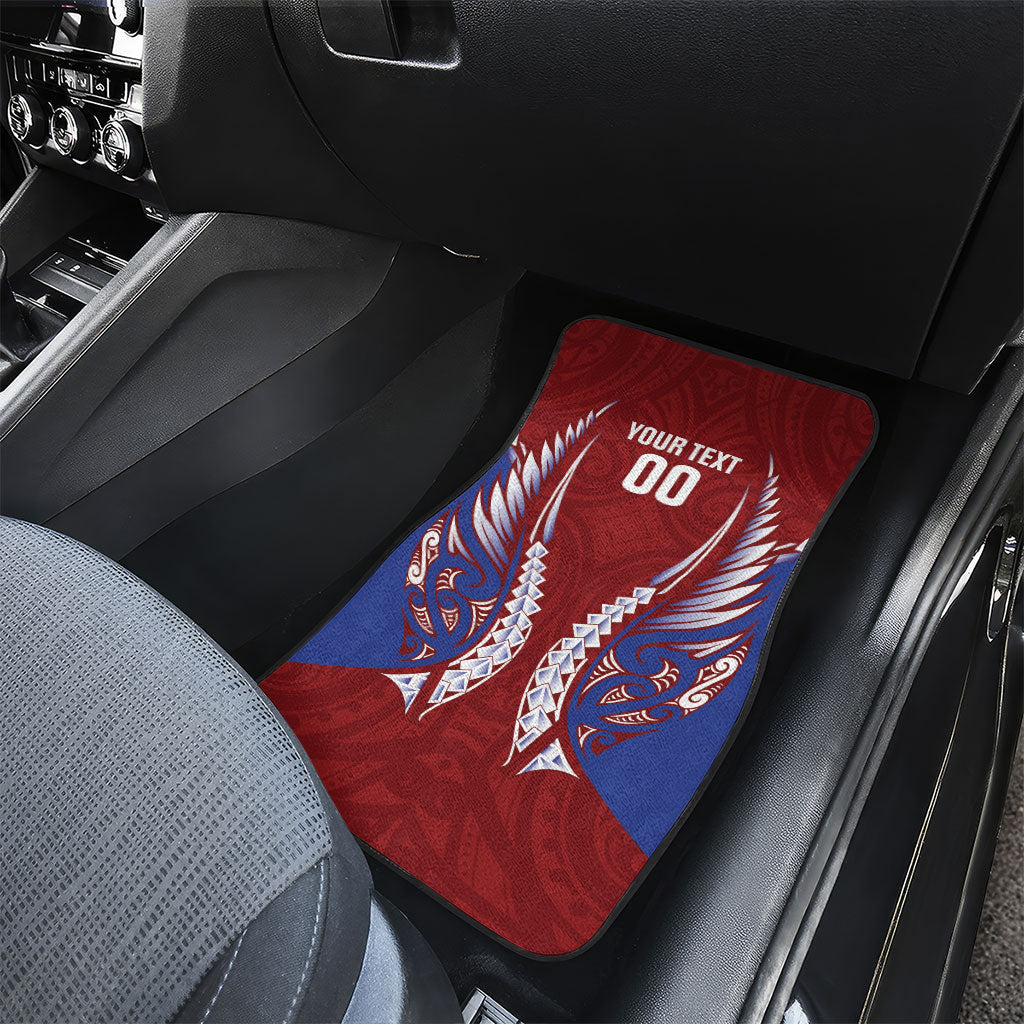 Southland 2026 Rugby Custom Car Mats NZ Maori Silver Fern