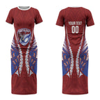 Southland 2026 Rugby Custom Couples Matching Short Sleeve Bodycon Dress and Hawaiian Shirt NZ Maori Silver Fern LT14