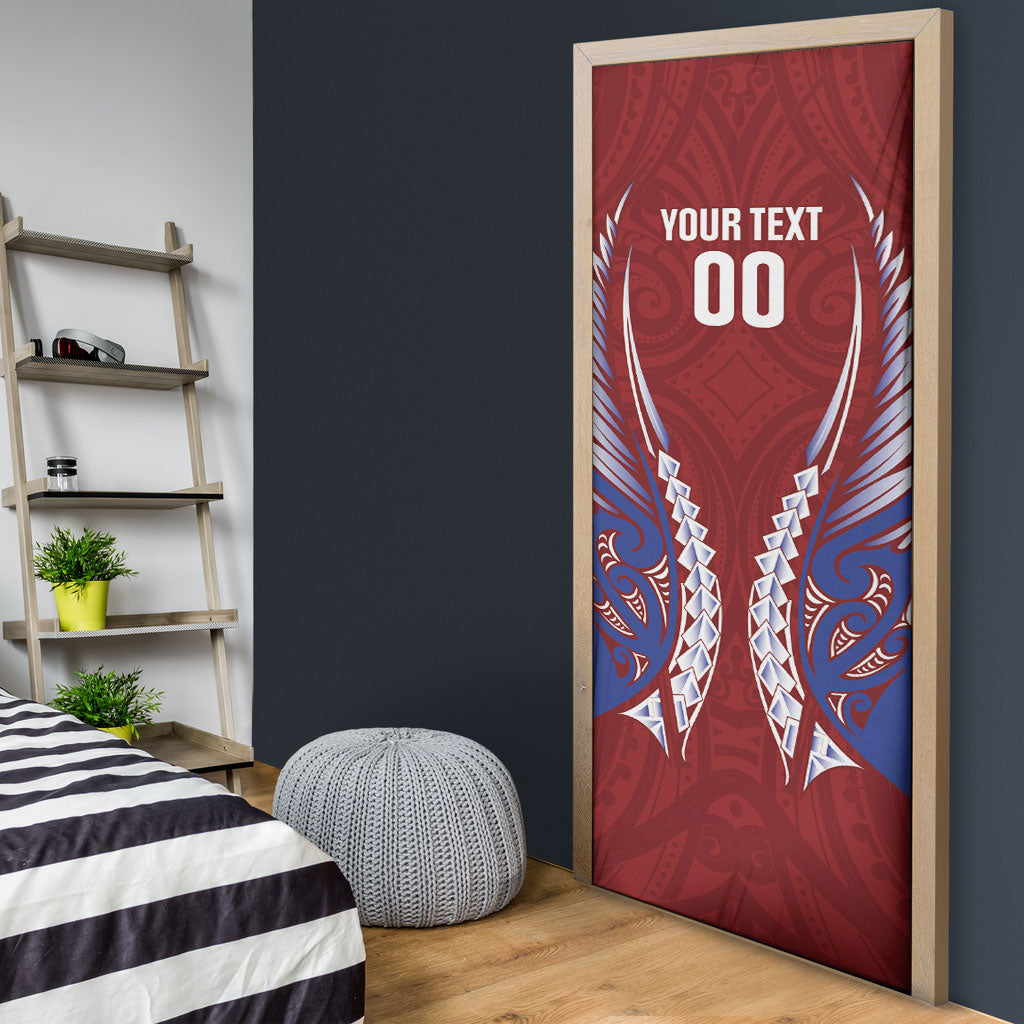 Southland 2026 Rugby Custom Door Cover NZ Maori Silver Fern