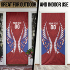 Southland 2026 Rugby Custom Door Cover NZ Maori Silver Fern
