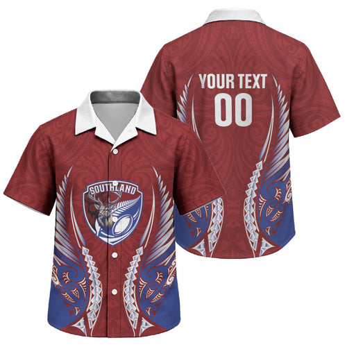 Southland 2026 Rugby Custom Family Matching Mermaid Dress and Hawaiian Shirt NZ Maori Silver Fern