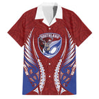 Southland 2026 Rugby Custom Family Matching Off Shoulder Maxi Dress and Hawaiian Shirt NZ Maori Silver Fern