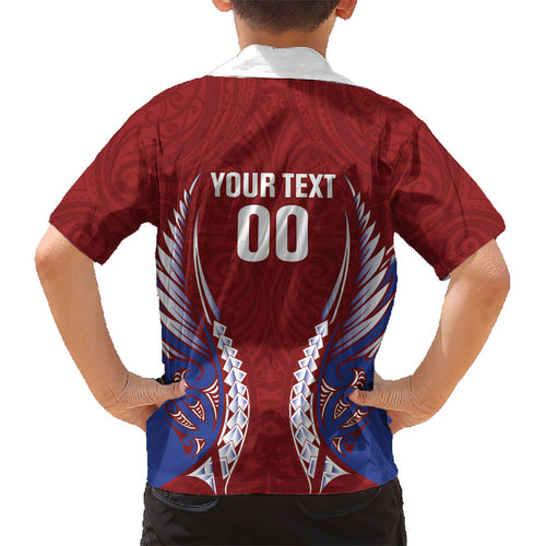Southland 2026 Rugby Custom Kid Hawaiian Shirt NZ Maori Silver Fern
