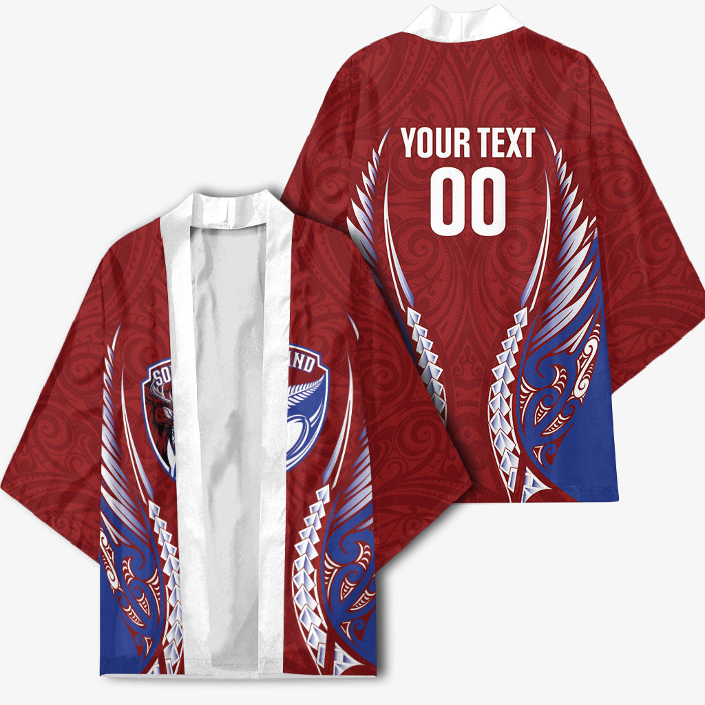 Southland 2026 Rugby Custom Kimono NZ Maori Silver Fern
