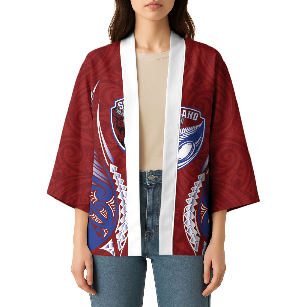 Southland 2026 Rugby Custom Kimono NZ Maori Silver Fern