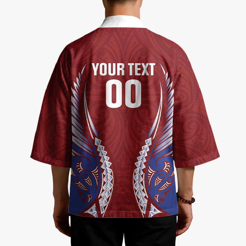 Southland 2026 Rugby Custom Kimono NZ Maori Silver Fern