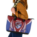 Southland 2026 Rugby Custom Leather Tote Bag NZ Maori Silver Fern