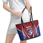 Southland 2026 Rugby Custom Leather Tote Bag NZ Maori Silver Fern