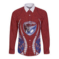 Southland 2026 Rugby Custom Long Sleeve Button Shirt NZ Maori Silver Fern