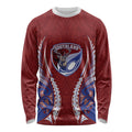 Southland 2026 Rugby Custom Long Sleeve Shirt NZ Maori Silver Fern