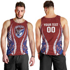 Southland 2026 Rugby Custom Men Tank Top NZ Maori Silver Fern