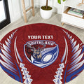Southland 2026 Rugby Custom Round Carpet NZ Maori Silver Fern