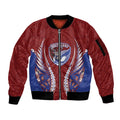 Southland 2026 Rugby Custom Sleeve Zip Bomber Jacket NZ Maori Silver Fern