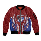 Southland 2026 Rugby Custom Sleeve Zip Bomber Jacket NZ Maori Silver Fern