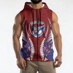 Southland 2026 Rugby Custom Sleeveless Zip Hoodie NZ Maori Silver Fern