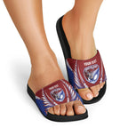 Southland 2026 Rugby Custom Slide Sandals NZ Maori Silver Fern