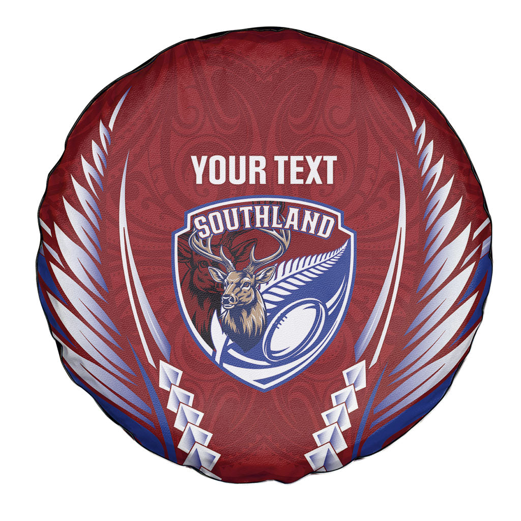 Southland 2026 Rugby Custom Spare Tire Cover NZ Maori Silver Fern