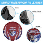 Southland 2026 Rugby Custom Spare Tire Cover NZ Maori Silver Fern