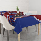 Southland 2026 Rugby Custom Tablecloth NZ Maori Silver Fern