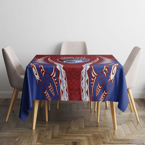 Southland 2026 Rugby Custom Tablecloth NZ Maori Silver Fern