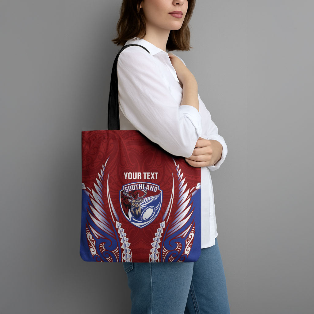 Southland 2026 Rugby Custom Tote Bag NZ Maori Silver Fern
