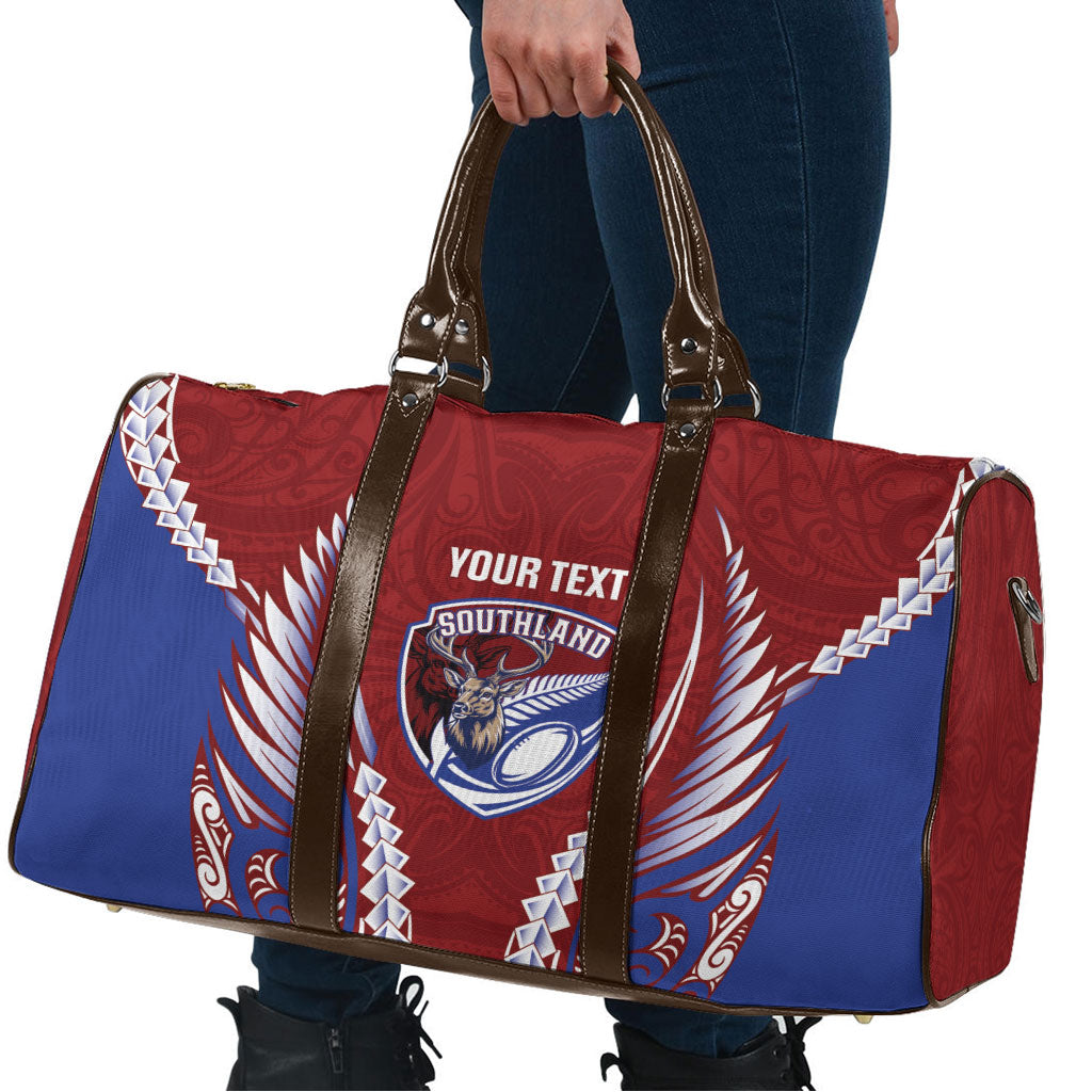Southland 2026 Rugby Custom Travel Bag NZ Maori Silver Fern