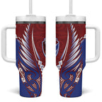 Southland 2026 Rugby Custom Tumbler With Handle NZ Maori Silver Fern