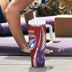 Southland 2026 Rugby Custom Tumbler With Handle NZ Maori Silver Fern