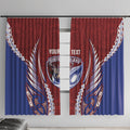 Southland 2026 Rugby Custom Window Curtain NZ Maori Silver Fern