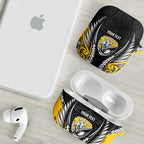 Taranaki 2026 Rugby Custom AirPods Case NZ Maori Silver Fern