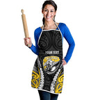 Taranaki 2026 Rugby Custom Apron NZ Maori Silver Fern