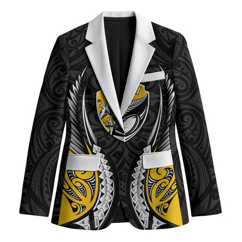 Taranaki 2026 Rugby Custom Blazer NZ Maori Silver Fern
