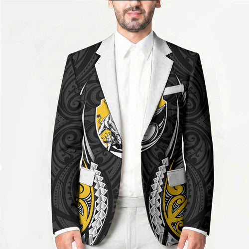 Taranaki 2026 Rugby Custom Blazer NZ Maori Silver Fern
