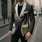Taranaki 2026 Rugby Custom Blazer NZ Maori Silver Fern