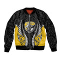 Taranaki 2026 Rugby Custom Bomber Jacket NZ Maori Silver Fern