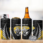Taranaki 2026 Rugby Custom 4 in 1 Can Cooler Tumbler NZ Maori Silver Fern